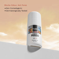 FURR 4% AHA BHA Underarm Roll On with Kojic Acid | Lush Flora Fragrance | 40ml | Helps Reduce Pigmentation, Prevents Body Odour & Brightens Skin | Dermatologically Tested | Antiperspirant