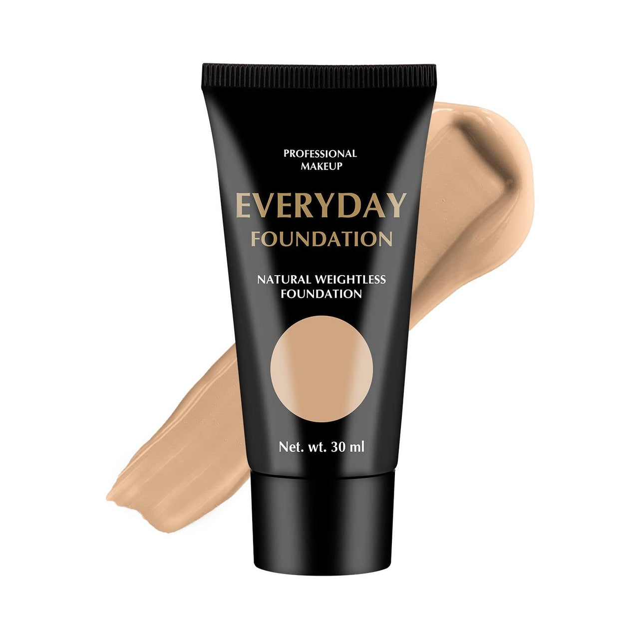 Thr3E Strokes Miss Claire Professional Makeup Everyday Cream Foundation Natural Weightless Foundation 30Ml (Be-02 Medium Buff)