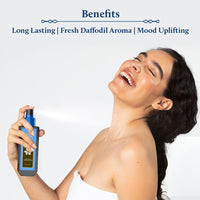 Blue Nectar Wild Nargis Body Mist for Women and Men | Refreshing Body Mist for Summer | Long Lasting 100% Natural Body Spray for Hydrating Skin (100ml)