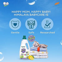 Himalaya Germ Free Baby Laundry Wash 1 L Pouch Liquid, White, (7004801) (Pack of 2)