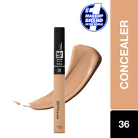 Maybelline New York Fit Me Concealer, Oil free Liquid Concealer conceals dark circles, redness, flaws & blemishes. Fit Me Liquid Concealer suits oily & dry skin - Golden Caramel|6.8ml