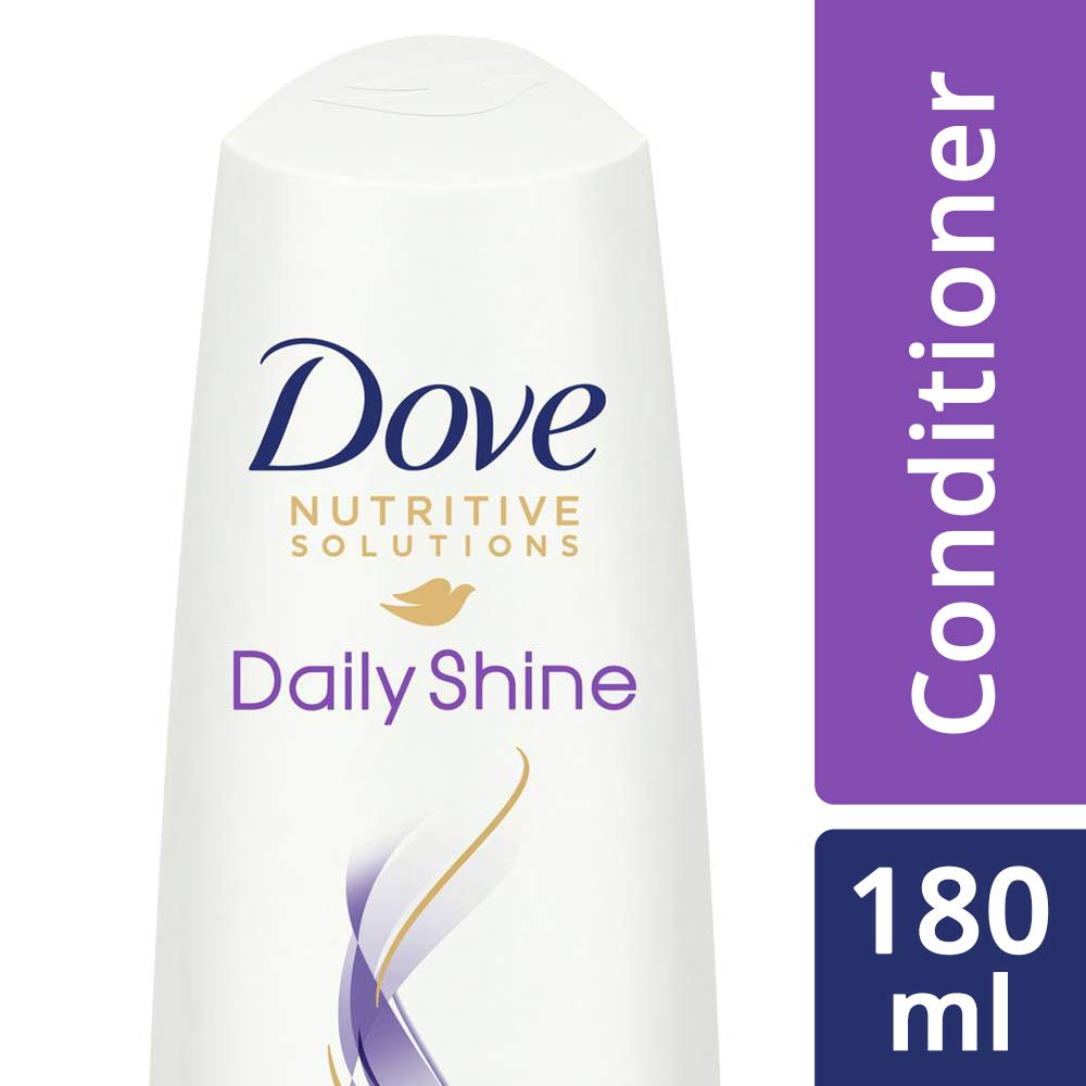 PEARS Soft And Fresh Mint Shower Gel, 250Ml & Dove Daily Shine Conditioner For All Hair, 180Ml, 2 count
