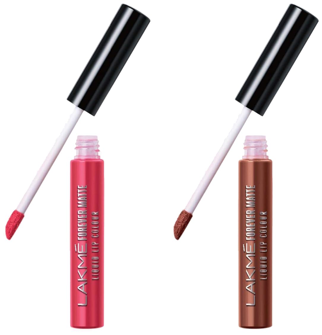 LAKMÉ Forever Matte Liquid Lip Colour & Lakme Forever Matte Liquid Lip Colour