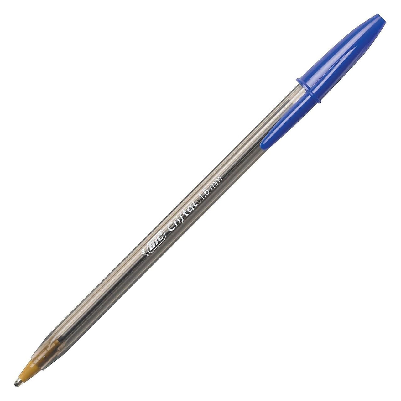 BIC Cristal Xtra Bold Ballpoint Pen, Bold Point (1.6mm) For Vivid And Dramatic Lines, Blue, 24-Count