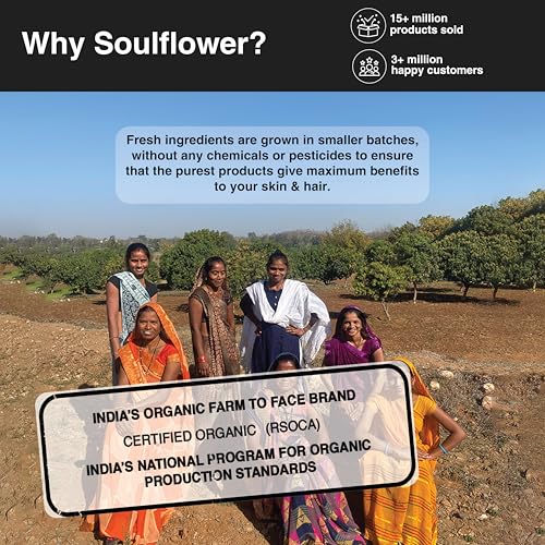 Soulflower Frankincense Essential Oil- Pure, Organic, Natural & Undiluted Therapeutic Grade Essential Oil| Healthy Hair, Face, Skin Wrinkles, Scalp, Control Acne| Boswellia Genus -Chemical Free|15ml