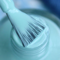 DeBelle Gel Blue Glossy Finish Nail Polish-Mint Blue(Mint Amour), 8 Ml - Enriched With Natural Seaweed Extract, Cruelty Free, Toxic Free