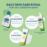 Cetaphil DAM Daily Advance Ultra Hydrating Lotion for Dry, Sensitive Skin| 30 g| Moisturizer with Shea Butter| Non-Greasy, Fragrance-Free| Paraben, Sulphate Free (Pack of 2)