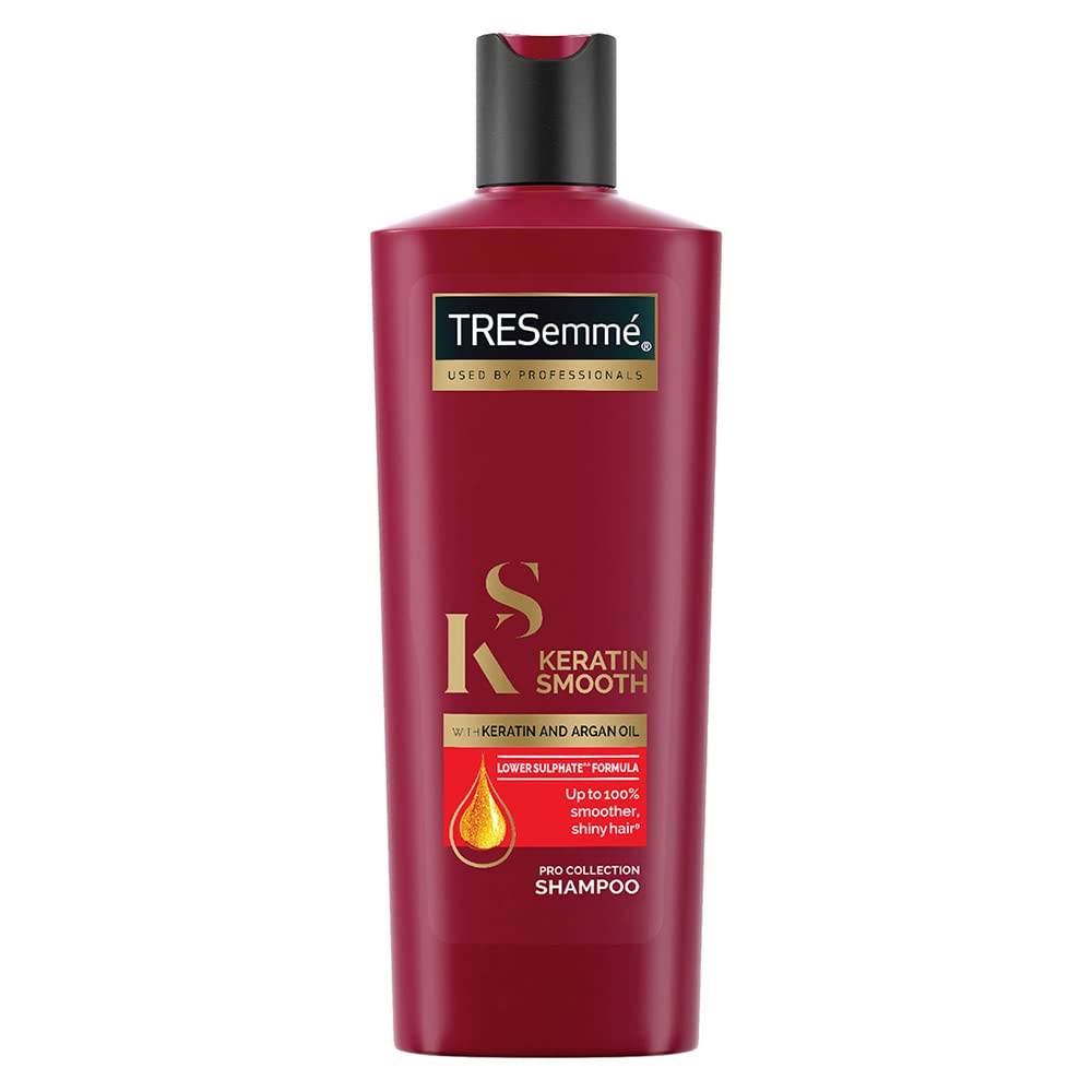 TRESemme Gloss Ultimate Ultra Shine Hair Serum 50ml with Macadamia Oil & Vitamin E & Tresemme Keratin Smooth Combo