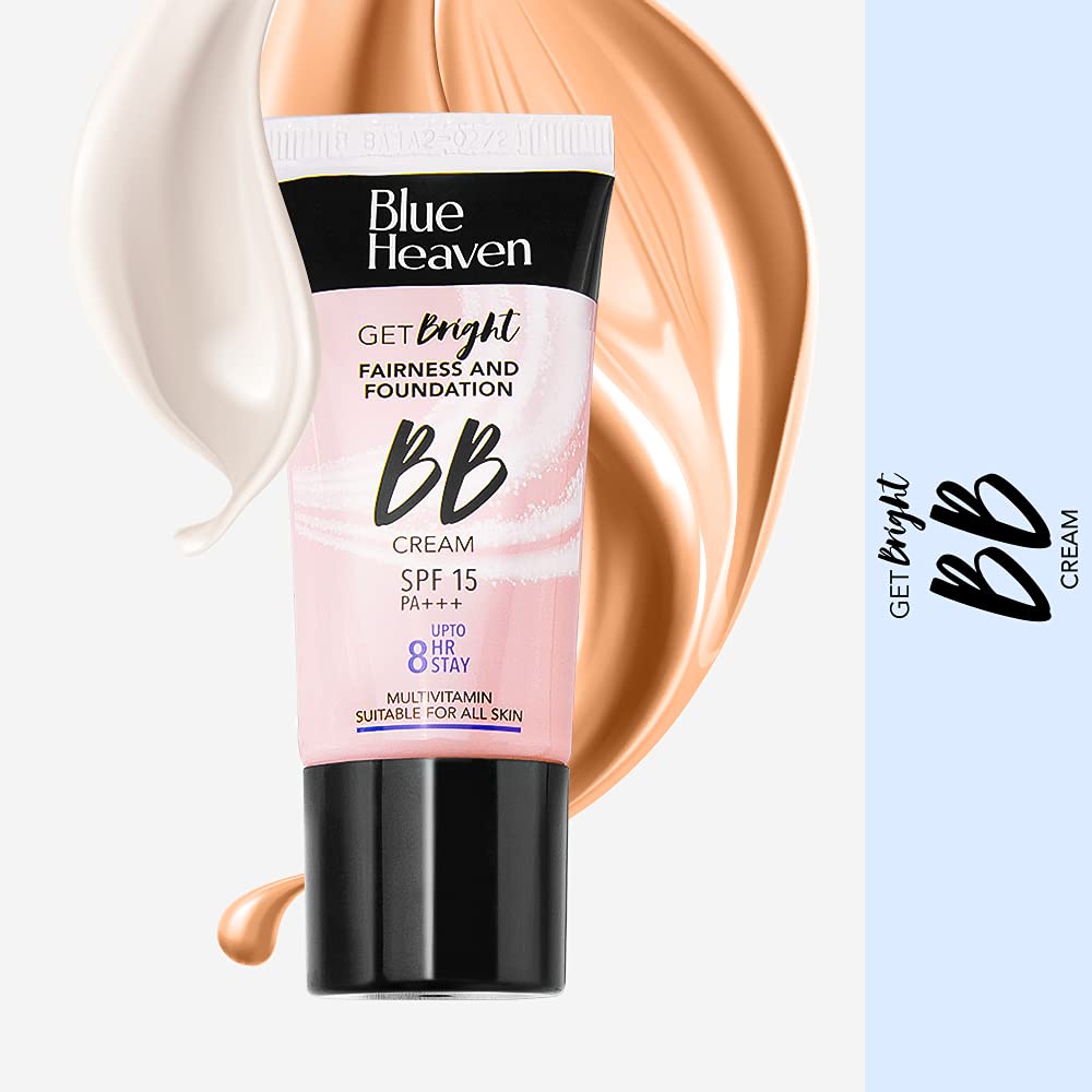 Blue Heaven Matte Full Coverage Bb Cream For All Skin Types, Honey - Medium, 301, 30 Gm, Pack Of 1