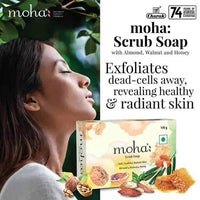 moha: Multi Soap Pack For Soft Hydrate & Nourished Skin & Face | 100gm X 3 = 300g