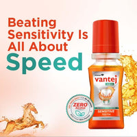 Dr. Reddy's Vantej Aqua Advanced Protection Mouthwash | Perfect for Sensitive Teeth | Fast Acting Pain Relief in Just 3 Days | Fresh Minty Breath | 100 ml.