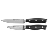 HENCKELS Forged Accent Razor-Sharp 2-pc Paring Knife Set, German Engineered Informed by 100+ Years of Mastery,Black 2 Pc Set New Version