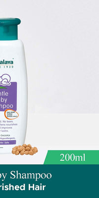 Himalaya Face Body Oil Baby Massage Oil For All Skin Types (500 ML) & Himalaya Gentle Baby Shampoo (200ml)