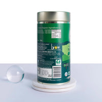 A TATA Product - Organic India Tulsi Green Tea Classic Loose Leaves - 100g, Stress Relieving, Uplifts Mood, Rich in Antioxidants, Blend of Rama, Krishna & Vana Tulsi, Certified Organic