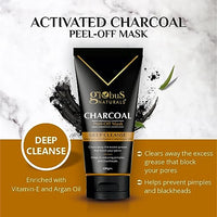 Globus Naturals Anti Pollution & Anti Acne Charcoal Peel Off Mask, Detoxifying Face mask, Fights Pollution and De-Tans skin, For Men with Oily & Acne Prone Skin, 100 gms, Pack Of 3