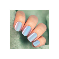 Lakmé Color Crush Nailart, M16 Mint Blue, Matte, Glossy Finish, 6 Milliliters