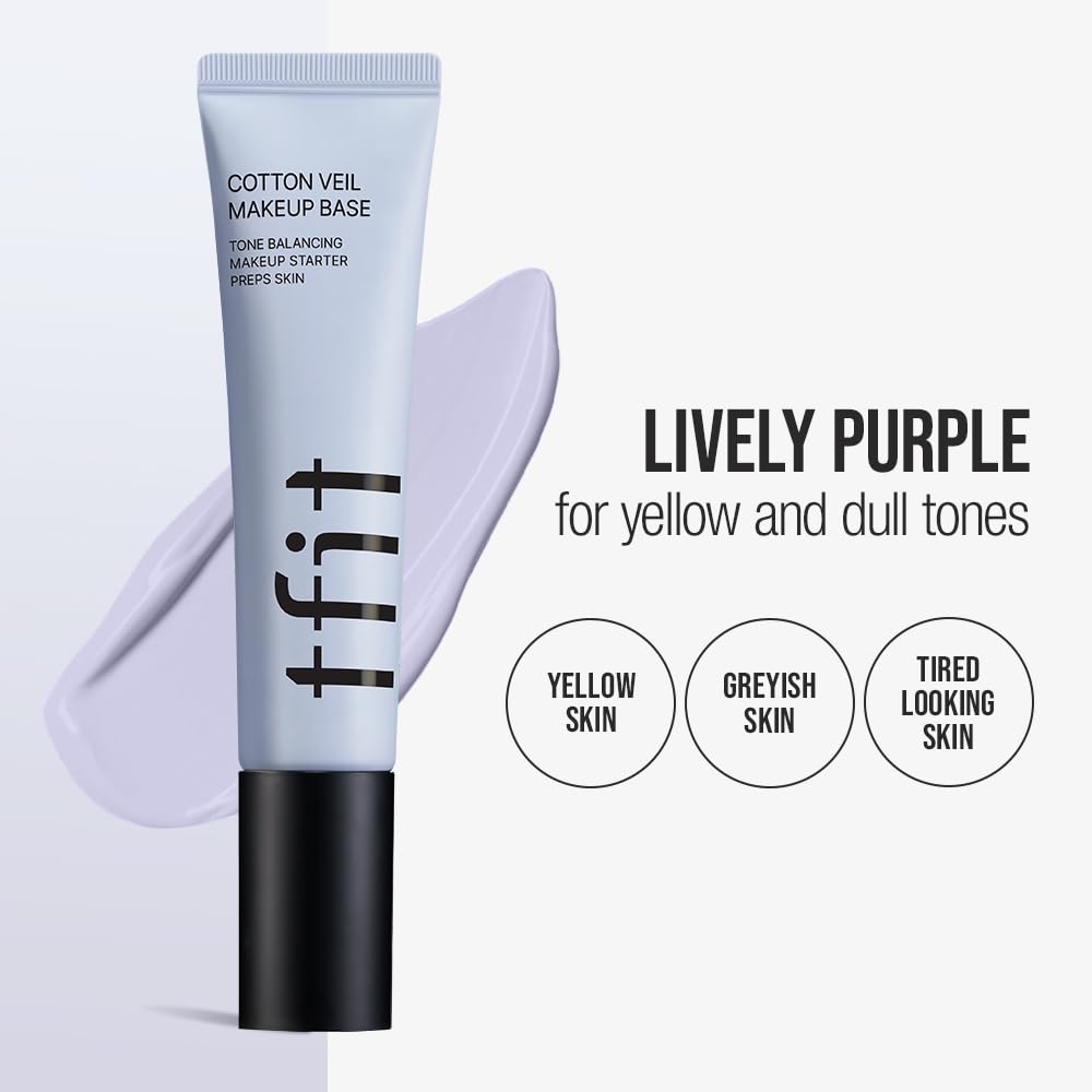 TFIT Cotton Veil Makeup Base - 02 Lively Purple