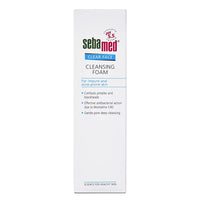 Sebamed Clear Face Cleansing Foam| pH 5.5 | Combats pimples with Montaline C40 | Deep pore cleansing | Dermatologically & clinically tested | 150ml (Pack of 2)