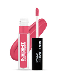 INSIGHT Non Transfer Matte Lip Color, 4Ml (02 Red Alert) & Non Transfer Lip Color, 4Ml (24 Charmed)
