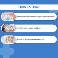 The Derma Co 1% Salicylic Acid Daily Exfoliating Body Wash with Salicylic Acid, Glycolic Acid & PENTAVITIN® - 250ml | | Helps to Prevent Body Acne & Cleanse Skin