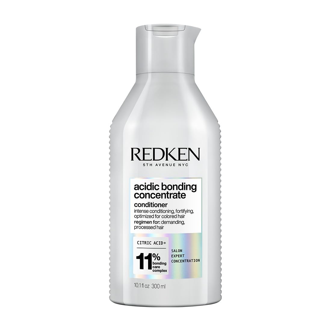 Redken Acidic Bonding Concentrate Conditioner With Citric Acid, 300 ml | Professional Bond Repair Conditioner For Dry, Damaged, Coloured and Frizzy Hair | For Men & Women