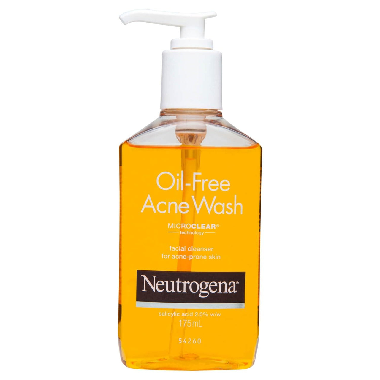 Neutrogena Oil Free Facial Moisturiser, SPF 15, 115ml And Neutrogena Oil Free Acne Face Wash, 175ml