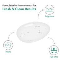 BE SOULFULL Facial Cleanser with Kakadu Plum & Gotu Kola Cleansing Gel, Soap-Free Daily Face Wash For Gentle Cleansing With Licorice Root, Remove Impurities, Moisturizes & Improves Skin Texture, 100ml