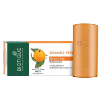 Biotique Bio Morning Nectar Flawless Cream Bathing Bar, 150g & Biotique Bio Orange Peel Revitalizing Body Soap, 150g