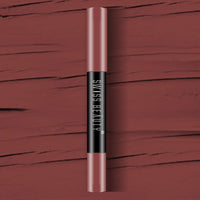Swiss Beauty 12 Hrs. Stay Matte Lip Crayon, Brownie Point, 3g - Long Lasting, Waterproof, Super Stay, Matte Finish Lip Crayon, Long Wear, Crayon Lipstick