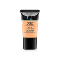 Maybelline New York Color Sensational Creamy Matte Lipstick, 657 Nude Nuance, 3.9g & Maybelline New York Fit Me Matte+Poreless Liquid Foundation Tube, 230 Natural Buff, 18ml