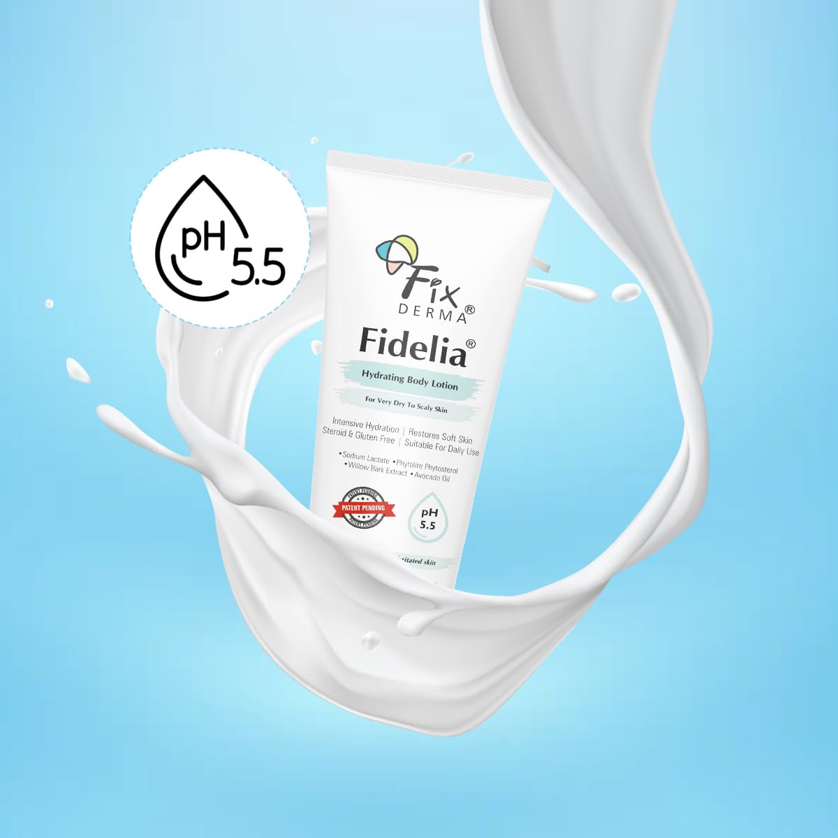 Fixderma Fidelia Hydrating Body Lotion | Moisturizer for face & Body | Body lotion for Winter | Body lotion for Women & Men Hydrating Lotion - 100 ml (Pack of 1)