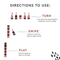 Kiro Four Play Non-Stop Airy Matte Liquid Lip Stack – Ultimate Quad, 6ml | 4 Nude Lipstick Shades | Long-lasting, Transfer-proof, Hydrating, Lightweight | Infused with Avocado & Apricot Oils