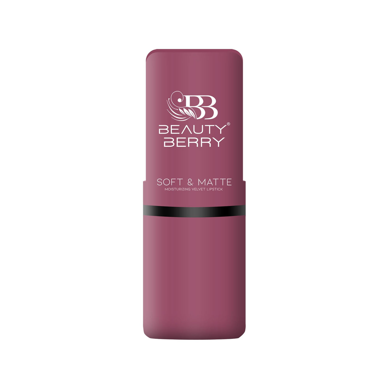 Beauty Berry Soft & Matte Moisturizing Velvet Lipstick For Women - Long-Lasting, Hydrating, High-Pigment Color. (Shade 15)