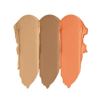 Stars Cosmetics Concealer Palette Waterproof Long Lasting Face Makeup Corrector For Under Eye Dark Circles Blends seamlessly (Pack of 2 No.01 Light Medium Yellow & No.02 Medium Dark Orange 15g each)