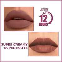 Insight Cosmetics Crème Matte Mousse|Creamy Mousse Lipstick | Lasts 12 Hours | Waterproof & Smudgeproof (DOLL)