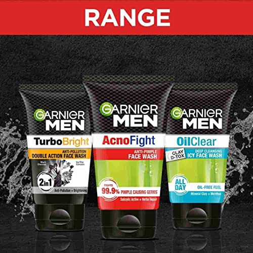 Garnier Men Acno Fight Pimple Clearing Brightening Cream Moisturizer, 45G