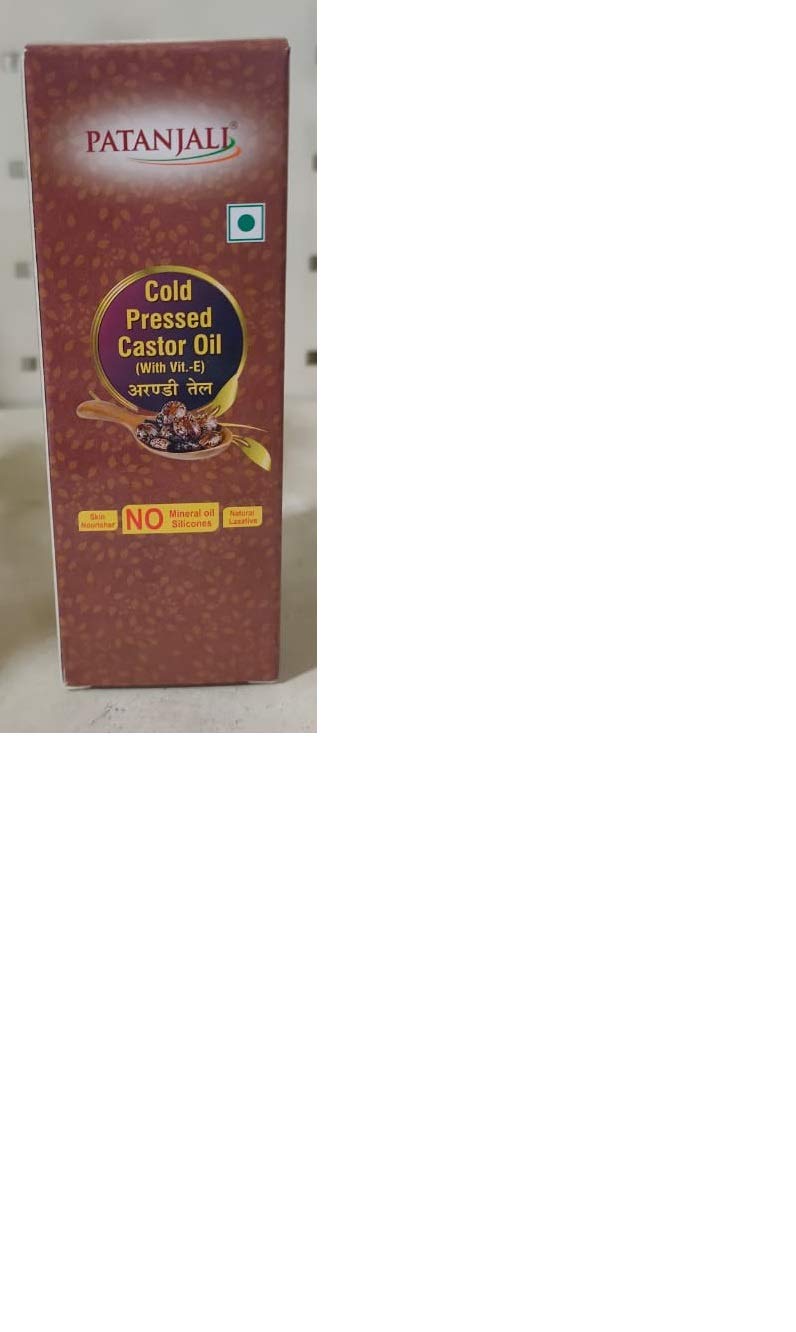 Patanjali Pure Castor Oil Cold Pressed (With Vitamin E) - 100ml