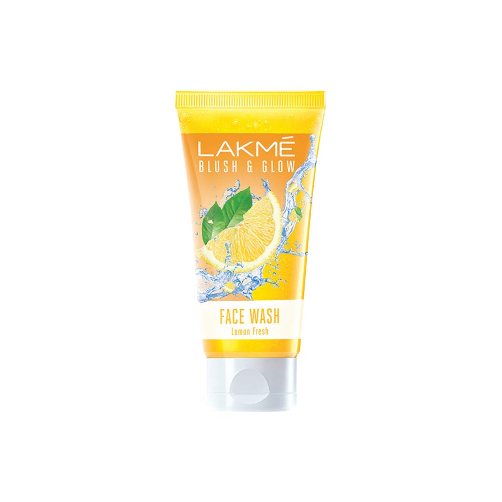 Lakmé Perfect Radiance Fairness Day Creme 50 g & Blush and Glow Lemon Fresh Facewash, 100g