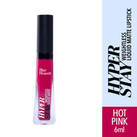 Blue Heaven Hyper Stay Weightless Liquid Matte Lipstick | Long-lasting & Smudge Proof | Non-Transfer Matte Lipstick for Women | Hot Pink-08 | 6ml