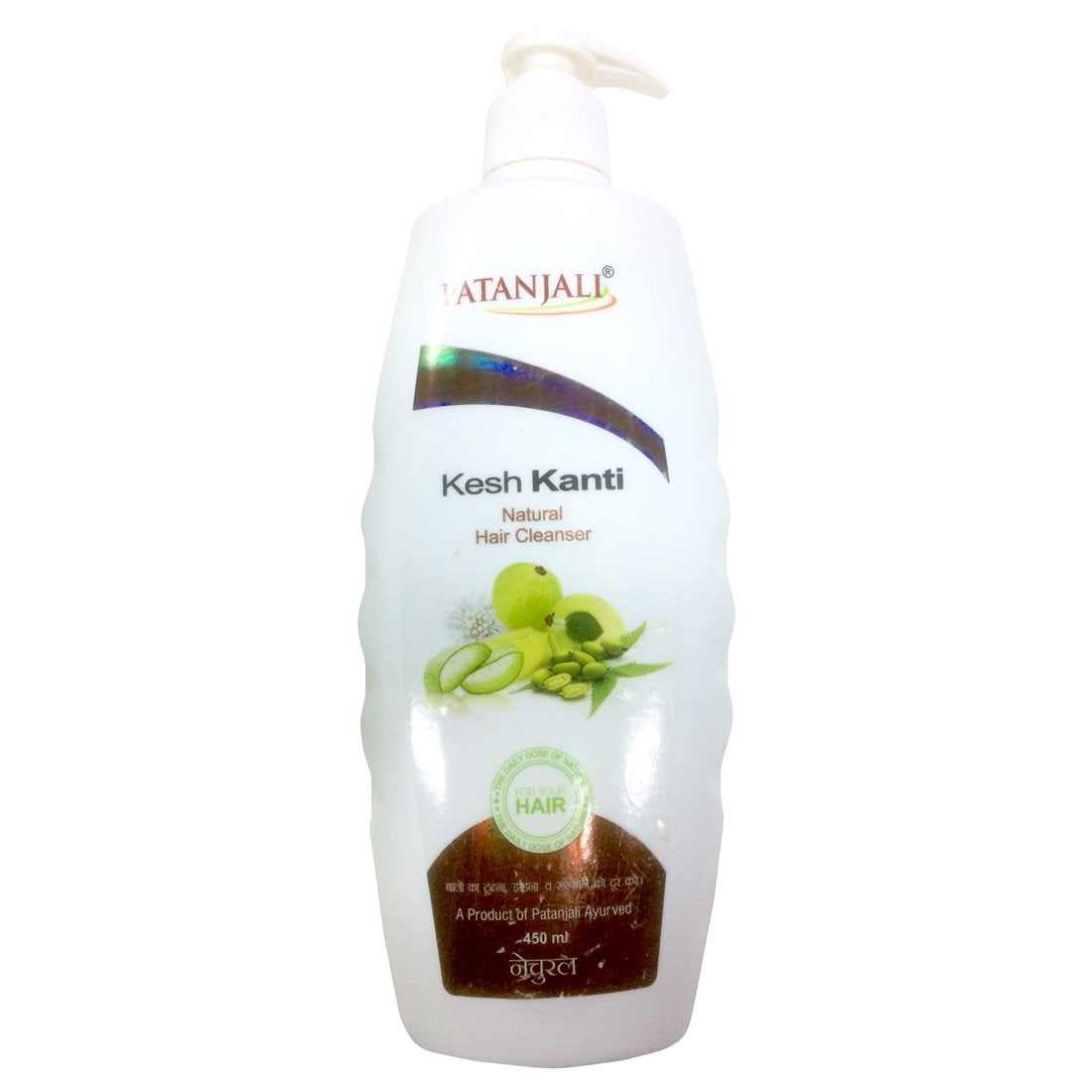 Patanjali Kesh Kanti Hair Cleanser, Natural, 450ml