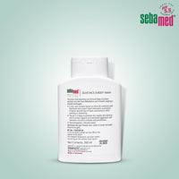 SebaMed Olive Face & Body Wash, Extra Mild For Sensitive, Dry Skin, Ph5.5, Soap Free, Gentle Cleansing, Olive Oil + Panthenol Nourishes Skin, Dermatologically & Clinically Tested, 200 Ml