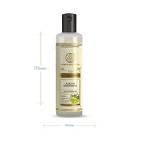 Khadi Natural Amla and Bhringraj Hair Conditioner 210ml, Anti-Hair Fall Conditioner, Nourishing Conditioner for Healthy Hair, Paraben and Silicone-Free, Suitable for All Hair Types