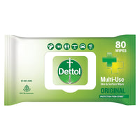 Dettol Liquid Disinfectant for Floor Cleaner (Lavender Blossom, 1L) & Dettol Disinfectant Sanitizer Wet Wipes for Skin & Surfaces, Original – 80 Count