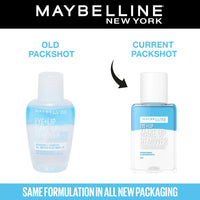 Maybelline New York Eye + Lip Makeup Remover, Bi-phase, Efficiently removes waterproof makeup, 40ml
