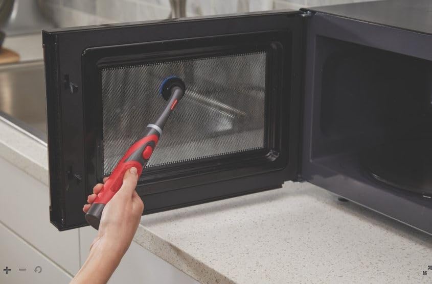 Rubbermaid Reveal Power Scrubber 18-Piece Kit, Cordless Electric Battery Powered Scrub Brush, Water Resistant, for Home/Kitchen/Bathroom/Grout/Tile/Shower/Tub Power Scrubber Ultimate Kit