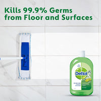 Dettol Liquid Disinfectant for Floor Cleaner, Surface Disinfection , Personal Hygiene (Lime Fresh , 1L)