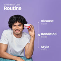 MANETAIN Multipurpose Hair Conditioner 100gm for Curly, Wavy, and Frizzy Hair | Protein/Moisture Balanced | Deep Conditioning, Hydrating, Strengthening, Detangling & Curl Enhancing | No Sulfates or Parabens