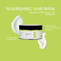 Deconstruct Hair Nourishing Range | Contains Hair Mask, Shampoo, and Conditioner | For Strong, Nourished & Frizz-free Hair | For Men & Women | 200ml + 200g