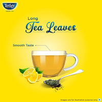 Tetley Loose Green Tea Leaves 100g, Lemon Flavour, Immune With Added Vitamin C, Makes 80 Cups, Long Leaf Tea, 5X Antioxidants As An Apple