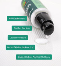 EVERMORE Cactus Moisturiser for Radiant Skin | Instant Hydration, Deep Moisturizing & Barrier Support | Non Sticky & Quick Drying Formula | Prevent Dry Skin In Winters | For Unisex | 50ml (Pack of 1)